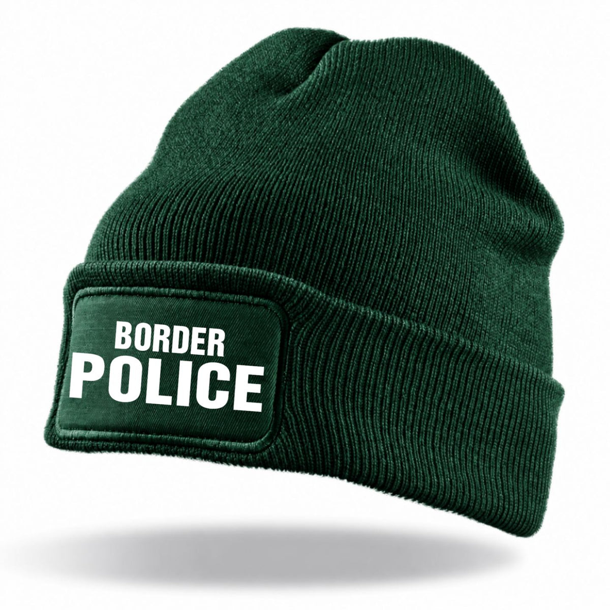 Зимна шапка Border Police Зелена