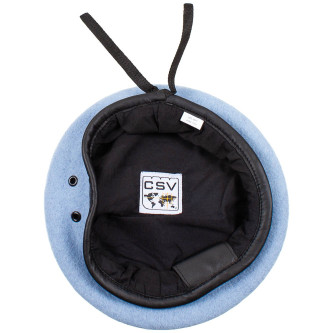 Френска военна барета , светло синя