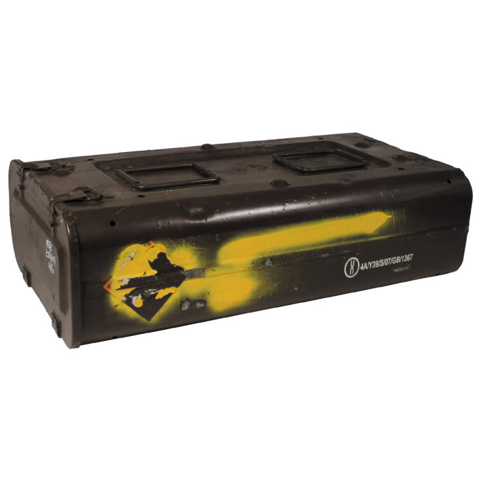 Кутия за боеприпаси Великобритания, употребявана , метална