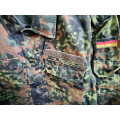 Оригинална риза  ''  FLECKTARN '' от немската армия , военен резерв
