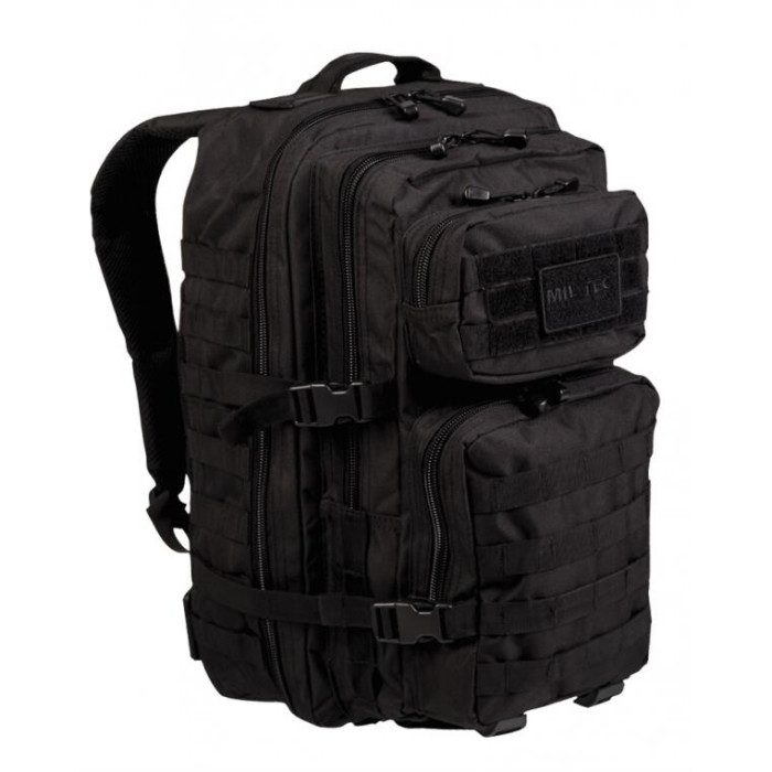 Тактическа раница MIL-TEC Assault I Large, 36L, Черна - Код 14002202