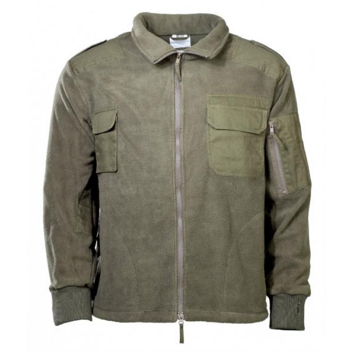 Яке полар , с подсилени рамене '' OLIVE DRAB ''