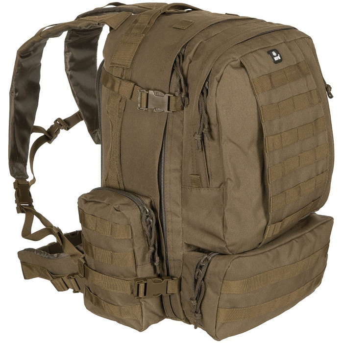 Тактическа модулна раница Max Fuchs "Tactical-Modular", 45L, Coyote Tan (30265R)