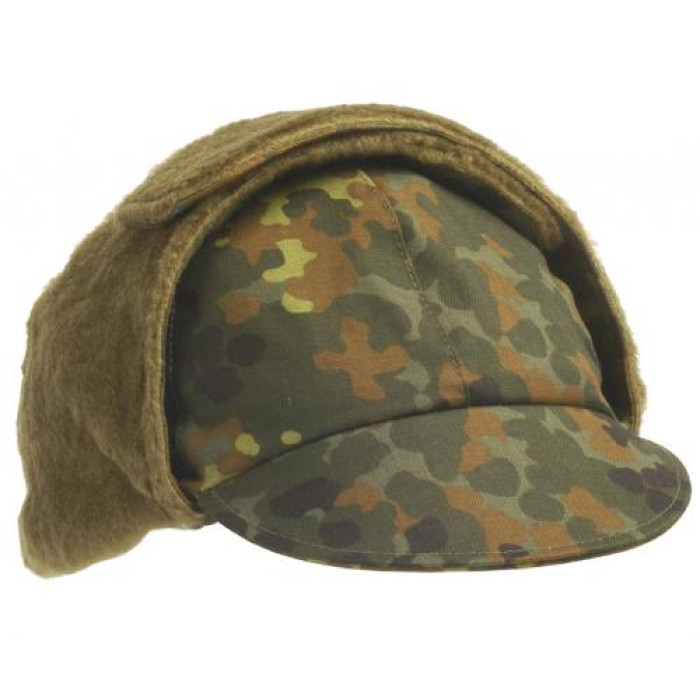 ШАПКА ЗИМНА ОТ БУДЕСВЕРА  5-COLOURS FLECKTARN CAMO