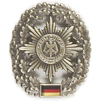 Отличителен знак за барета  ´FELDJÄGER´   немска армия   метален
