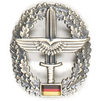 Отличителен знак за барета ´HEERESFLIEGER´    немска армия метален