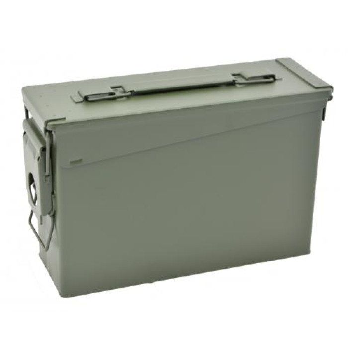 Кутия за боеприпаси (DK) Метал M19A1 олив нова , датска армия.