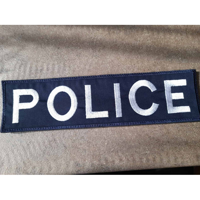 ВЕЛКРО ПАНЕЛ '' POLICE'' тъмно синя основа