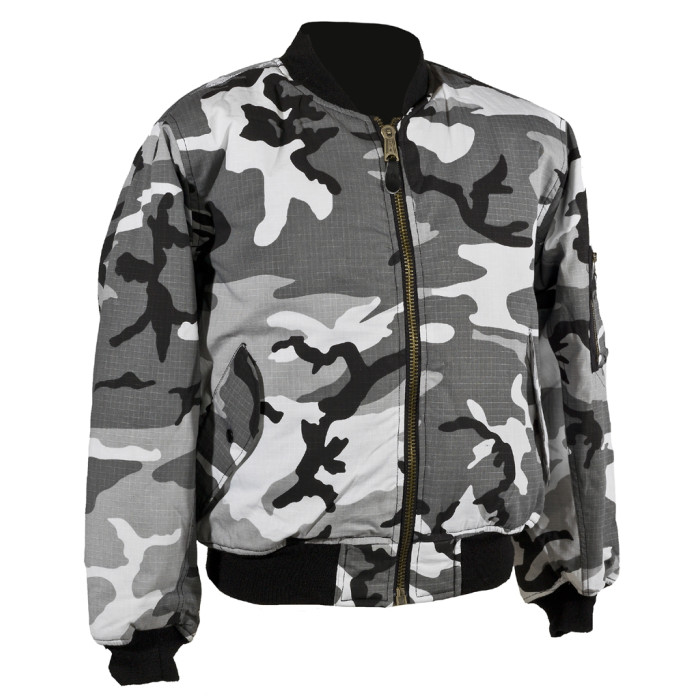 Яке , пилотско , модел М.А.-1 , тип'' бомбър''  ''US ARMY URBAN CAMO MA1''