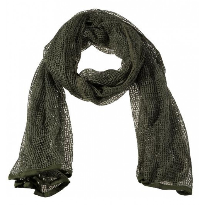 Снайперистки мрежест шал ,  190 x 90 CM , цвят '' олив- грийн''