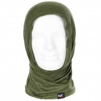 Шал тръбен многофункционален , "Merino Lite", OD green