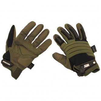 Ръкавици , тактически , модел  "Operation", OD green/black