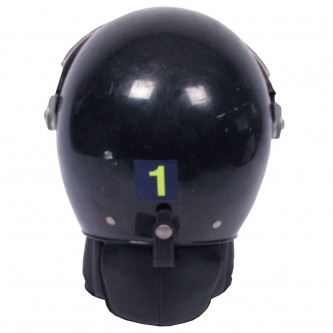 Каска полицейска със защитен шлем , Великобритания , ползвана