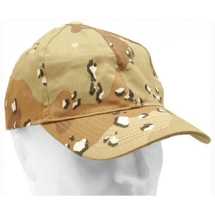 Шапка , камуфлажна , с козирка , модел ,''6-COLOURS DESERT CAMO BASEBALL ''.