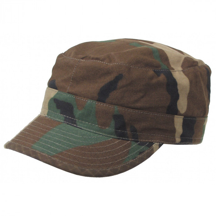 Шапка с козирка , модел , US BDU Field Cap, Rip Stop, woodland  , 100% памук.