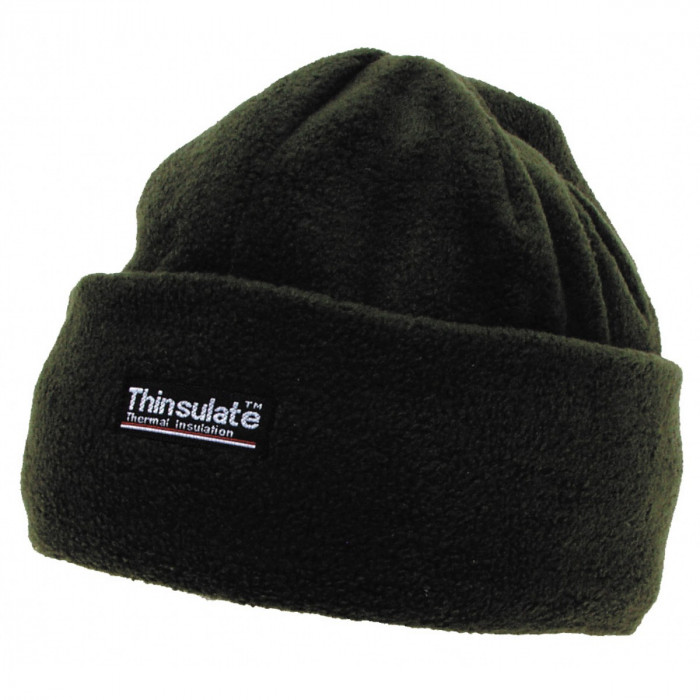 Шапка , плетена , ''тинсулейт'' подложка , зелена.