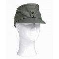 Немска военна полева шапка с наушници'' M43 moleskin field cap  german army WW2 '' цвят ''олив''