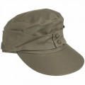 Немска военна полева шапка с наушници'' M43 moleskin field cap  german army WW2 '' цвят ''олив''