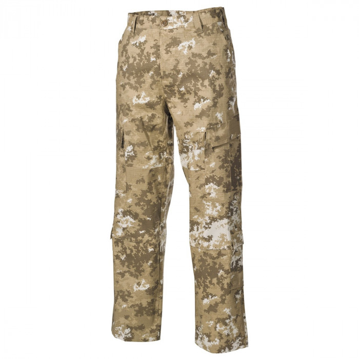 Панталон  тактически   ,с джобове за протектори , US ACU Field Pants, Rip Stop, vegetato desert