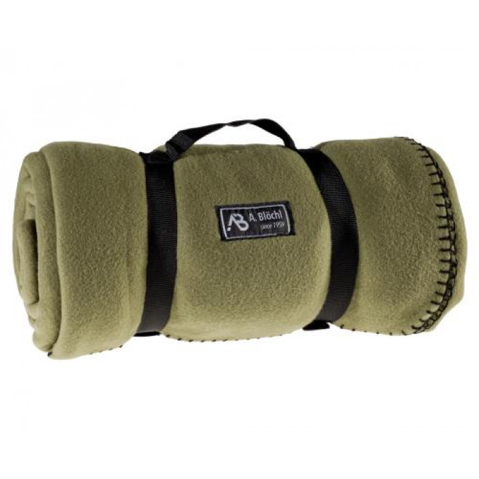 Одеало , туристическо , полар , цвят '' олив''