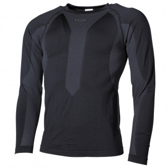 Спортна многофункционална блуза с дълъг ръкав , черна .