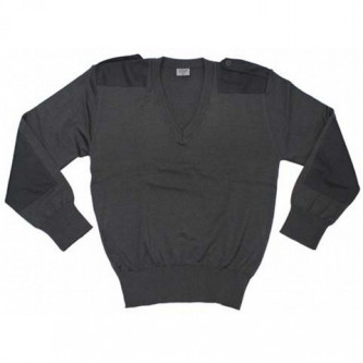 Пуловер от армията на Австрия , цвят сив , стари складови наличности .