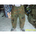 Панталон от немската армия , водоустойчив , горетекс мембрана , флектарн камо.