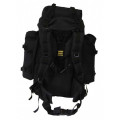 Раница , туристическа , BW Backpack "Mountain", black, w/2 side bags .